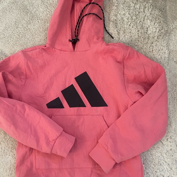 Adidas Pink Hoodie - Picture 1 of 3